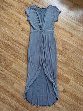 Striped Twist-Front Maxi Dress ✨ size M